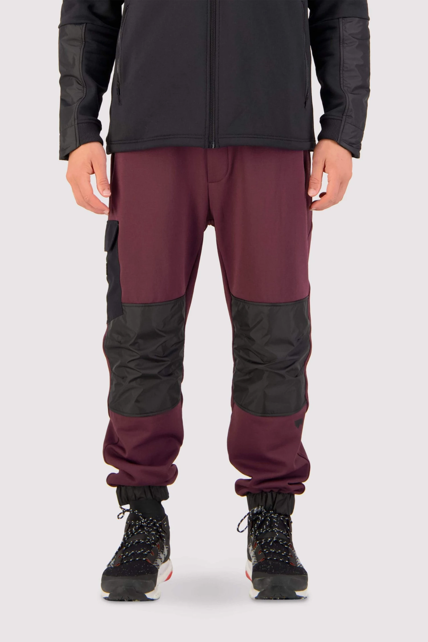 Mons Royale Decade Merino Fleece Pants - Wine MEN