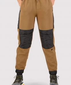 Mons Royale Decade Merino Fleece Pants - Toffee