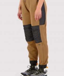 Mons Royale Decade Merino Fleece Pants - Toffee