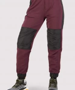 Mons Royale WOMEN Decade Merino Fleece Pants - Wine