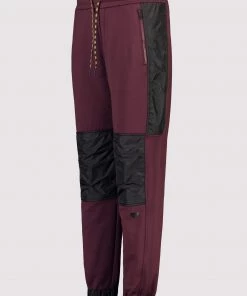 Mons Royale WOMEN Decade Merino Fleece Pants - Wine