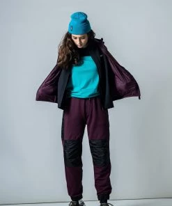 Mons Royale WOMEN Decade Merino Fleece Pants - Wine