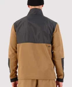 Mons Royale Decade Merino Fleece Pullover - Toffee