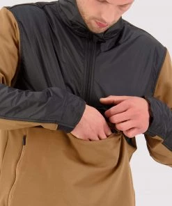 Mons Royale Decade Merino Fleece Pullover - Toffee