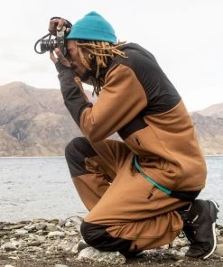 Mons Royale Decade Merino Fleece Pullover - Toffee