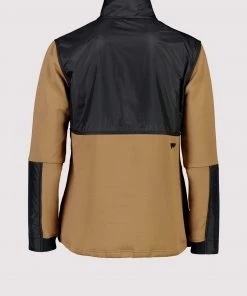 Mons Royale WOMEN Decade Merino Fleece Pullover - Toffee