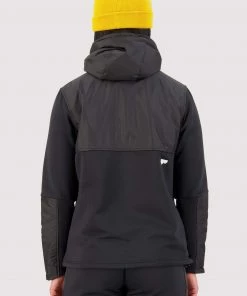 Mons Royale Decade Merino Fleece Hoody - Black WOMEN