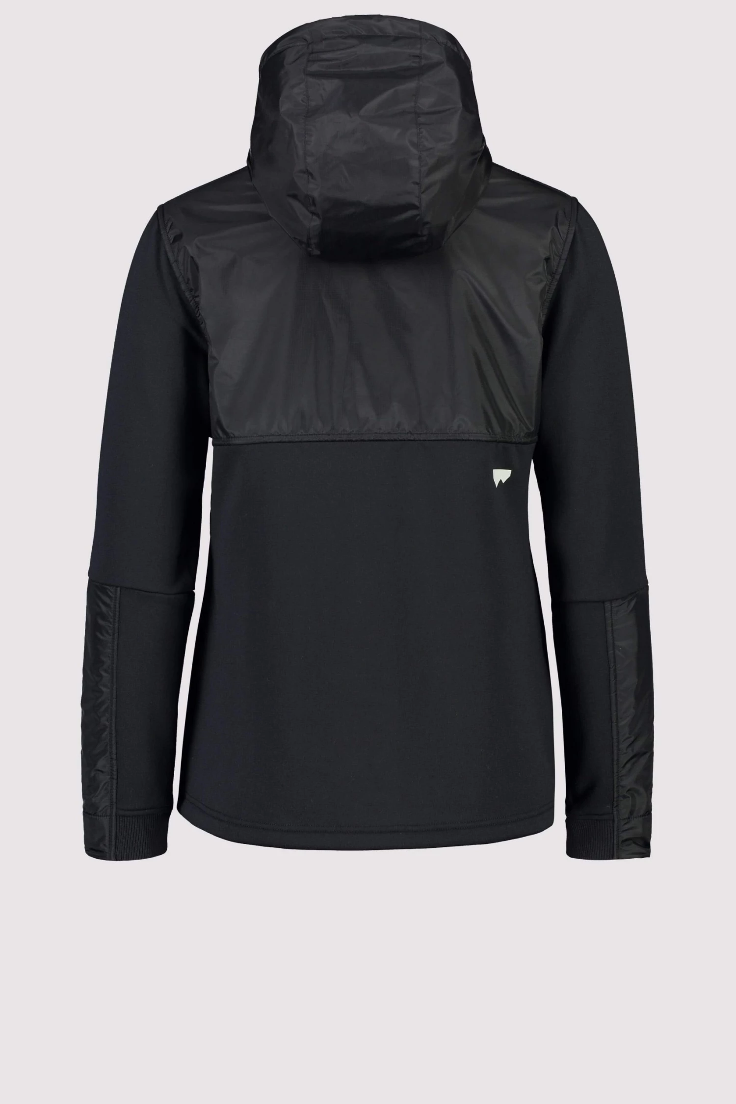 Mons Royale Decade Merino Fleece Hoody - Black WOMEN