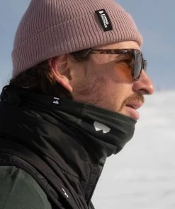 Mons Royale McFish 100% Merino Beanie - Mauve