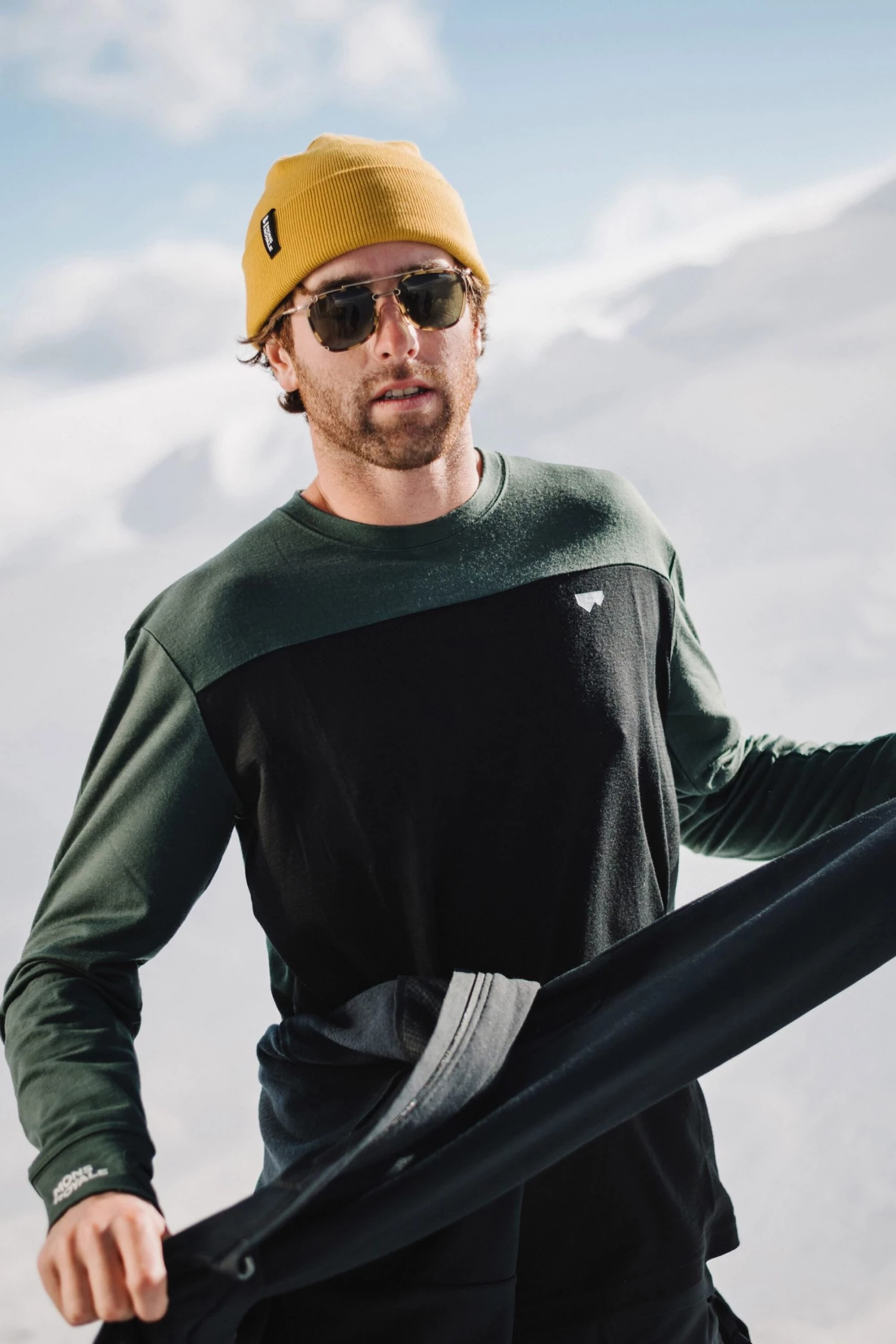 Mons Royale McCloud Beanie - Gold