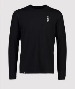 Mons Royale Cascade Merino Flex LS - Black MEN