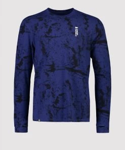Mons Royale Cascade Merino Flex LS - Element Camo