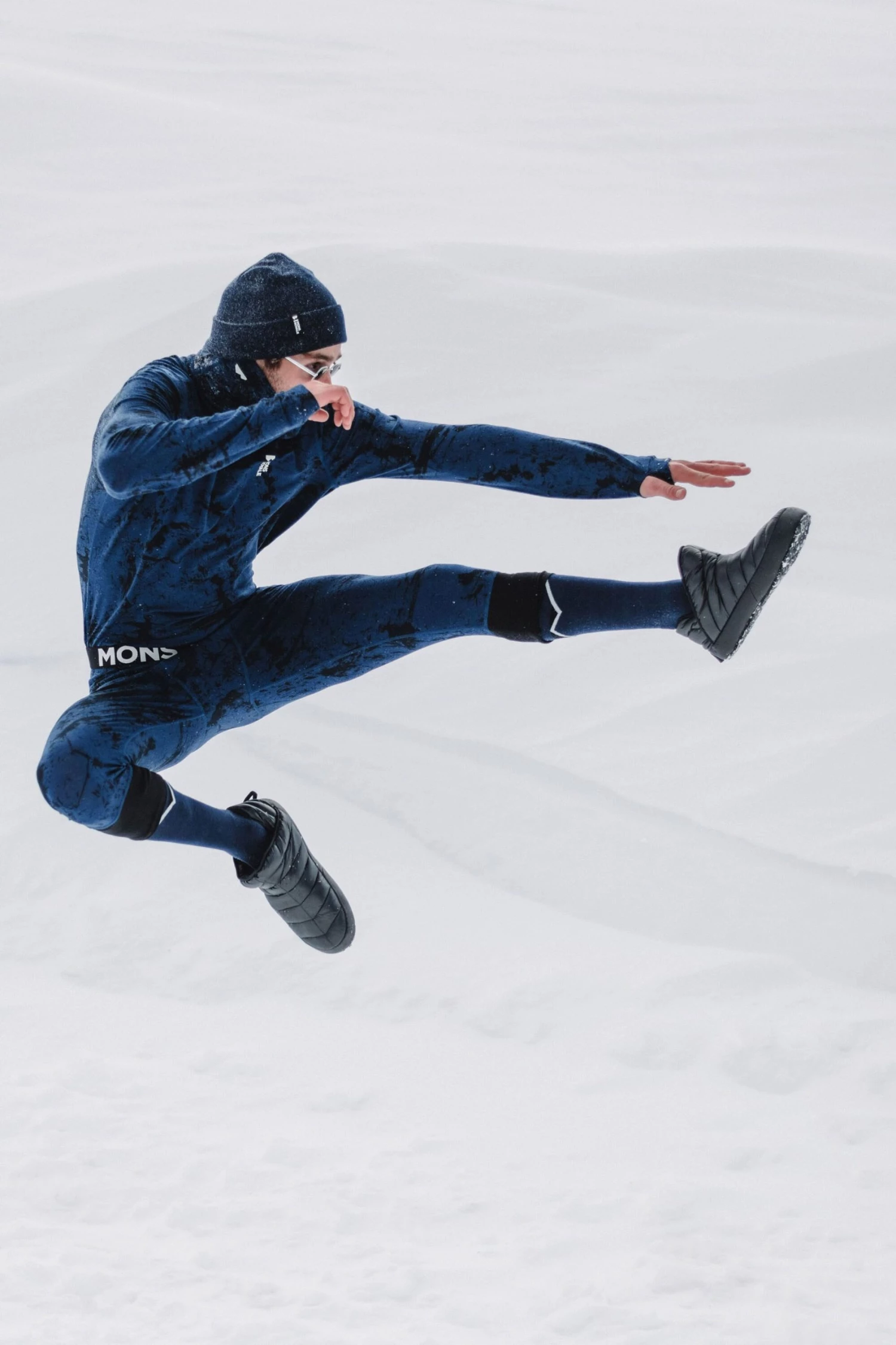 Mons Royale Cascade Merino Flex 3/4 Legging - Element Camo