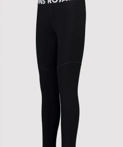 Mons Royale Cascade Merino Flex Legging - Black