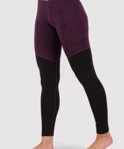 Mons Royale Cascade Merino Flex Legging - Winter Leopard