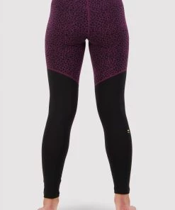 Mons Royale Cascade Merino Flex Legging - Winter Leopard