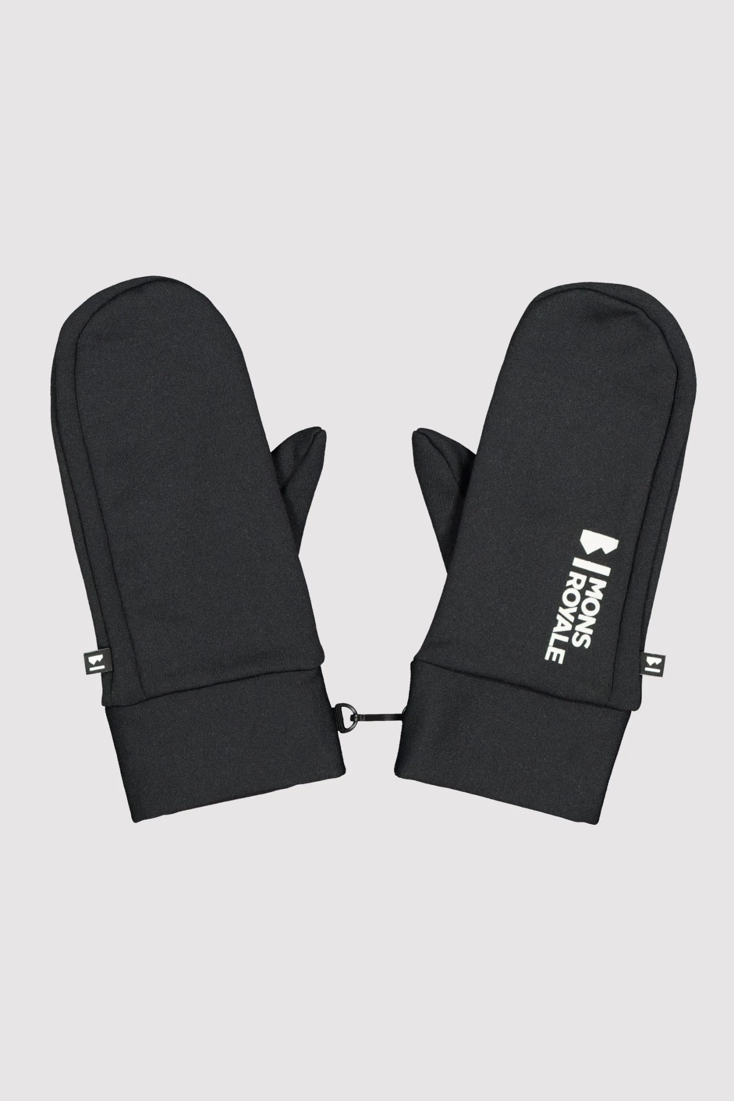 Mons Royale Magnum Wool Fleece Mitts - Black