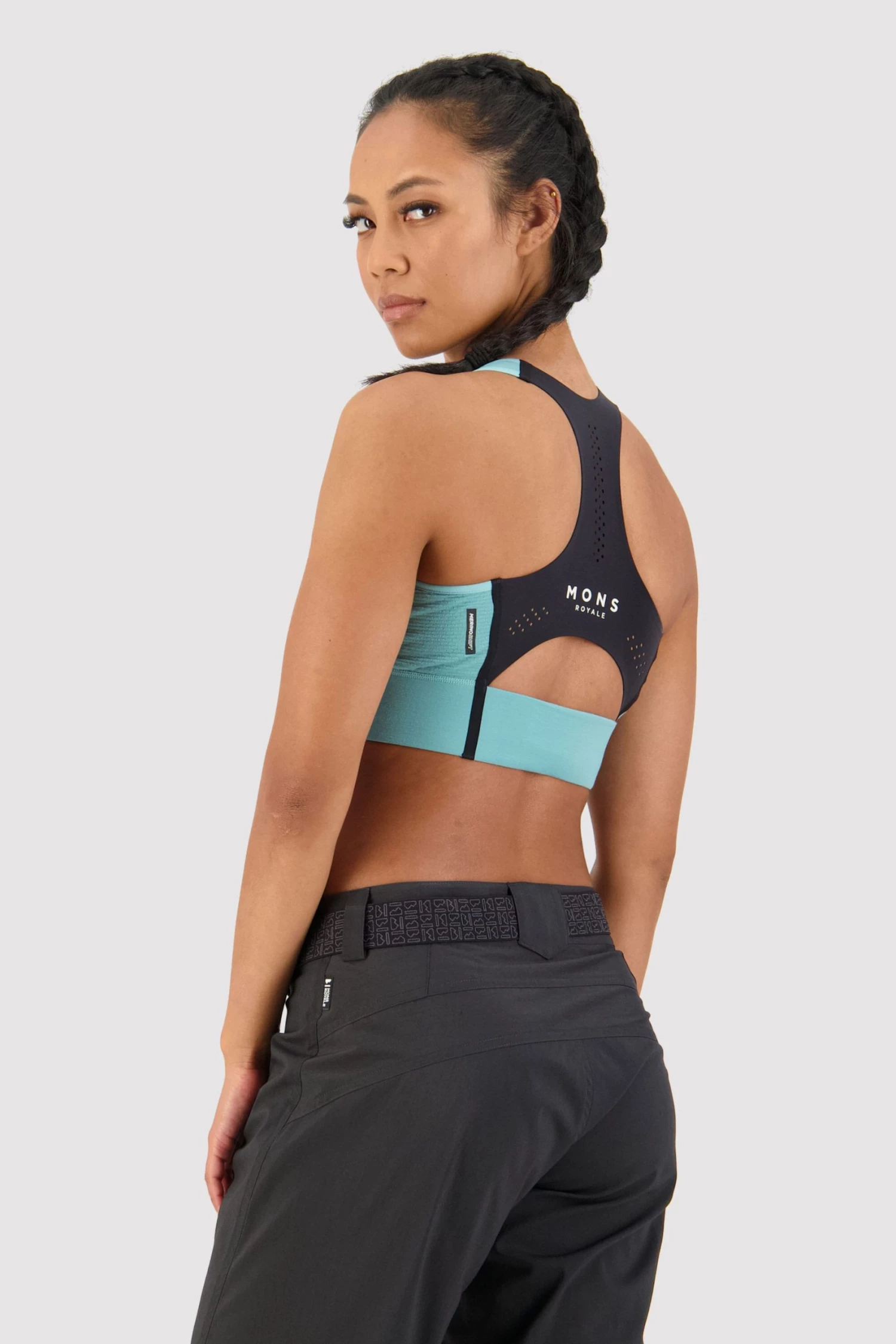 Mons Royale Stratos Merino Shift Sports Bra