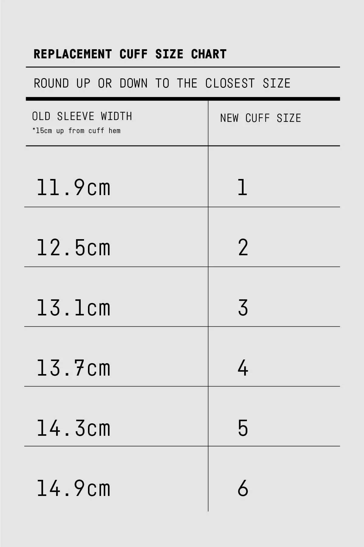 Mons Royale Replacement Cuff